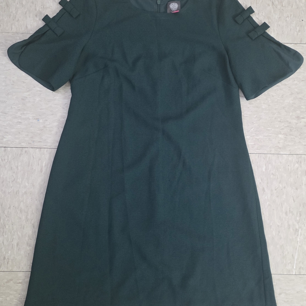 Vince Camuto Forest Green Mini Dress